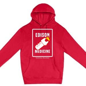 Steve Inman Wearing Edison Medicine Premium Pullover Hoodie