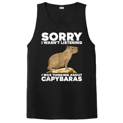 Sorry I WasnT Listening I Was Thinking About Capybaras PosiCharge Competitor Tank