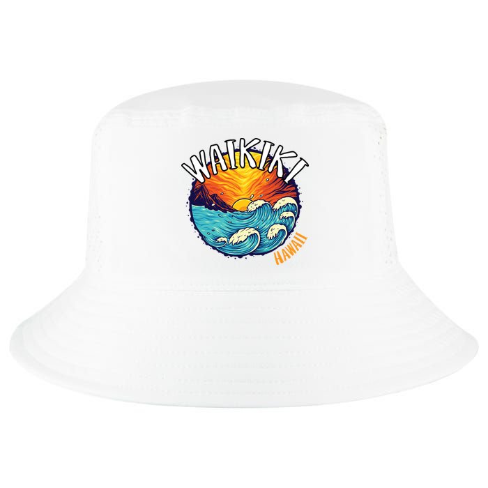 Summer In Waikiki Hawaii Cool Comfort Performance Bucket Hat