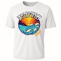 Summer In Waikiki Hawaii Cooling Performance Crew T-Shirt