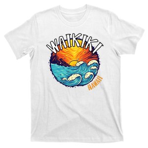 Summer In Waikiki Hawaii T-Shirt