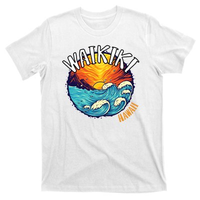 Summer In Waikiki Hawaii T-Shirt