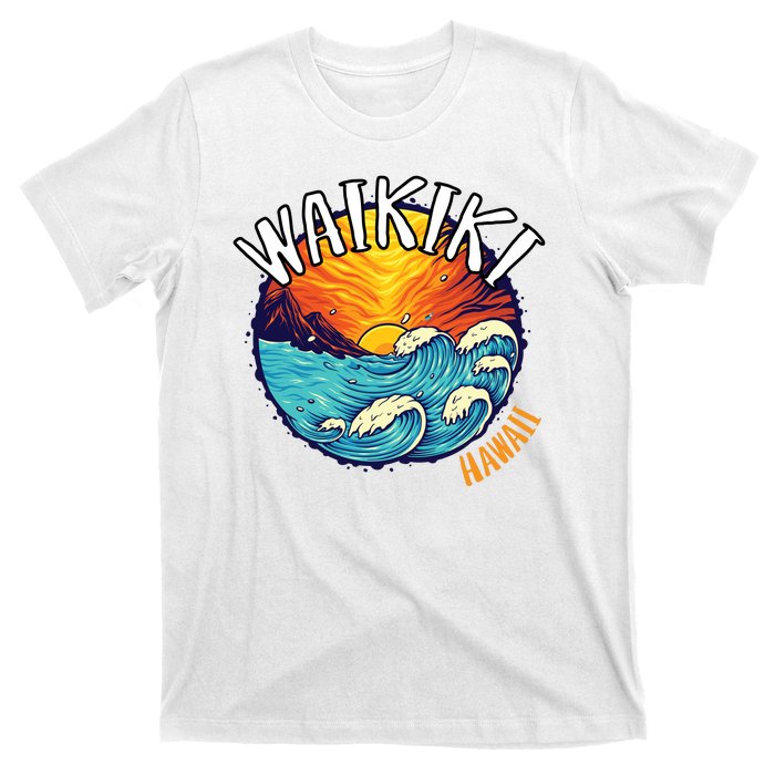 Summer In Waikiki Hawaii T-Shirt