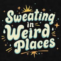 Sweating In Weird Place Funny Embarrassing Ladies PosiCharge Tri-Blend Wicking Tank
