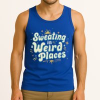 Sweating In Weird Place Funny Embarrassing Tank Top