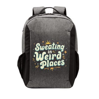 Sweating In Weird Place Funny Embarrassing Vector Backpack