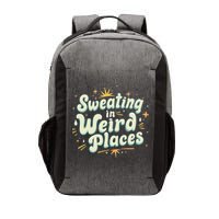 Sweating In Weird Place Funny Embarrassing Vector Backpack