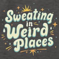 Sweating In Weird Place Funny Embarrassing Vector Backpack