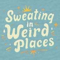Sweating In Weird Place Funny Embarrassing Sueded Cloud Jersey T-Shirt