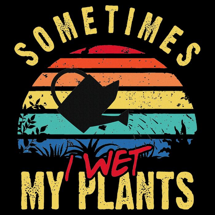 Sometimes I Wet My Plants Gardener Gardening Plant Grower Zip Tote Bag