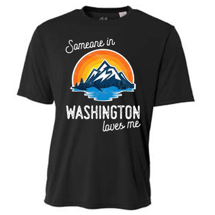 Someone In Washington Loves Me Cooling Performance Crew T-Shirt