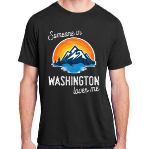 Someone In Washington Loves Me Adult ChromaSoft Performance T-Shirt