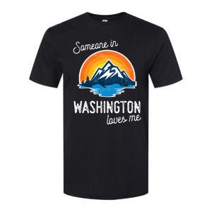 Someone In Washington Loves Me Softstyle CVC T-Shirt