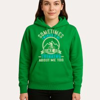 Sometimes I Wonder If My Bike Is Thinking About Me Too Hoodie