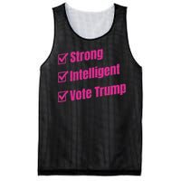 Strong Intelligent Women For Trump Mesh Reversible Basketball Jersey Tank