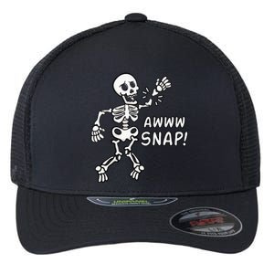 Skeleton Injury Wrist Surgery Recovery Aw Snap Broken Arm Flexfit Unipanel Trucker Cap