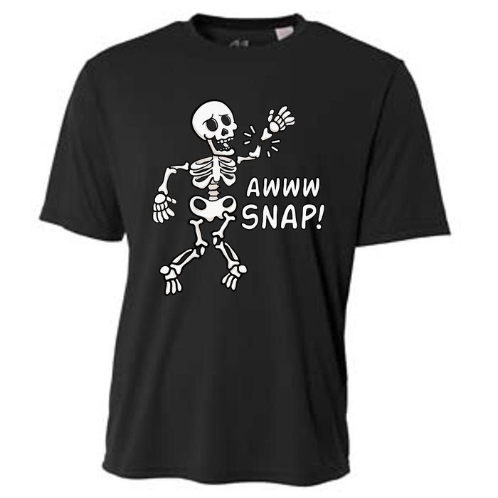 Skeleton Injury Wrist Surgery Recovery Aw Snap Broken Arm Cooling Performance Crew T-Shirt