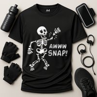 Skeleton Injury Wrist Surgery Recovery Aw Snap Broken Arm Cooling Performance Crew T-Shirt