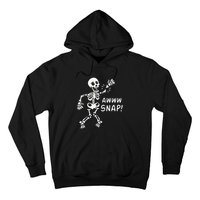 Skeleton Injury Wrist Surgery Recovery Aw Snap Broken Arm Hoodie