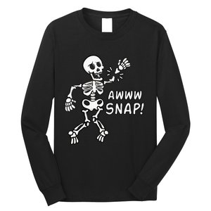 Skeleton Injury Wrist Surgery Recovery Aw Snap Broken Arm Long Sleeve Shirt