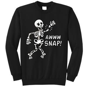 Skeleton Injury Wrist Surgery Recovery Aw Snap Broken Arm Sweatshirt