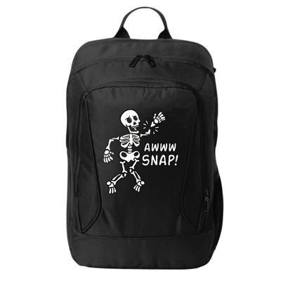 Skeleton Injury Wrist Surgery Recovery Aw Snap Broken Arm City Backpack