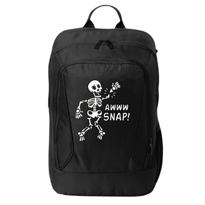 Skeleton Injury Wrist Surgery Recovery Aw Snap Broken Arm City Backpack