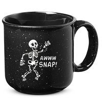 Skeleton Injury Wrist Surgery Recovery Aw Snap Broken Arm 15oz Campfire Ceramic Mug