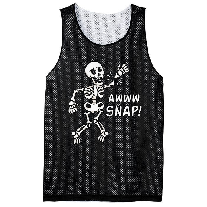 Skeleton Injury Wrist Surgery Recovery Aw Snap Broken Arm Mesh Reversible Basketball Jersey Tank