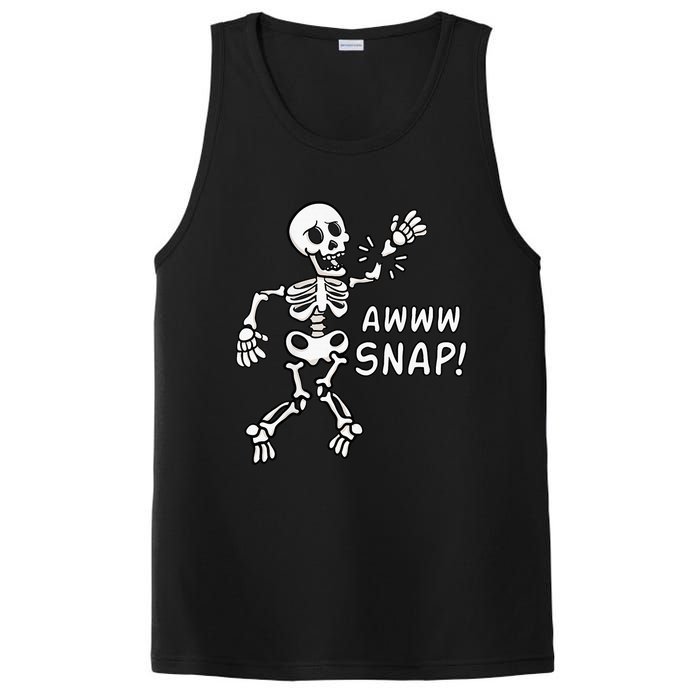 Skeleton Injury Wrist Surgery Recovery Aw Snap Broken Arm PosiCharge Competitor Tank