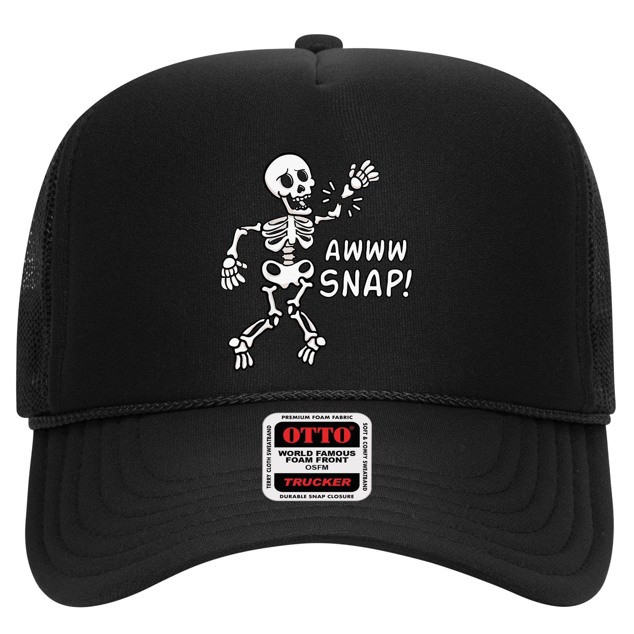 Skeleton Injury Wrist Surgery Recovery Aw Snap Broken Arm Hat