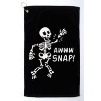 Skeleton Injury Wrist Surgery Recovery Aw Snap Broken Arm Golf Towel