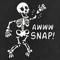 Skeleton Injury Wrist Surgery Recovery Aw Snap Broken Arm Golf Towel