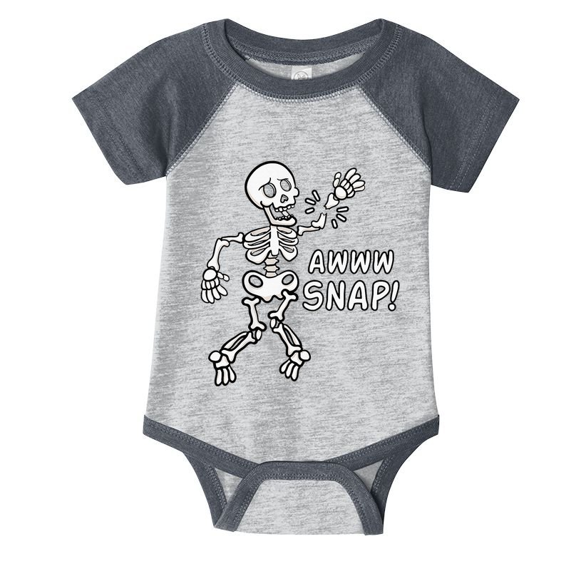Skeleton Injury Wrist Surgery Recovery Aw Snap Broken Arm Infant Baby Jersey Bodysuit