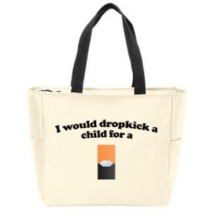 Shopillegal I Would Dropkick A Child For A Mango Juul Pod Zip Tote Bag