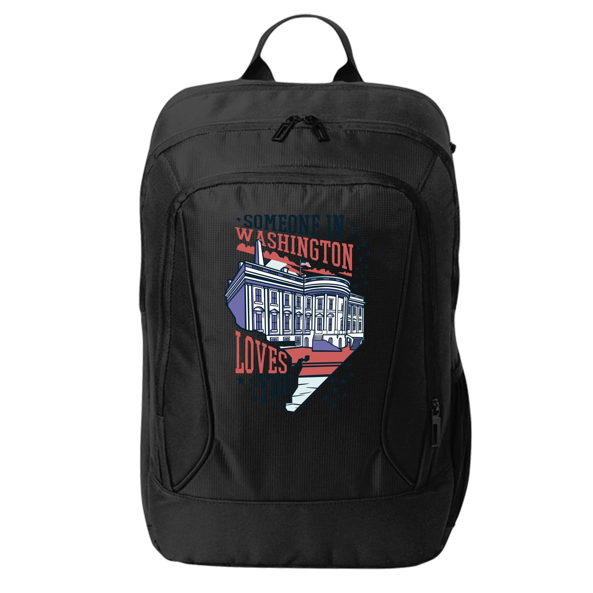 Someone In Washington Loves You Gift City Backpack