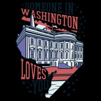 Someone In Washington Loves You Gift City Backpack