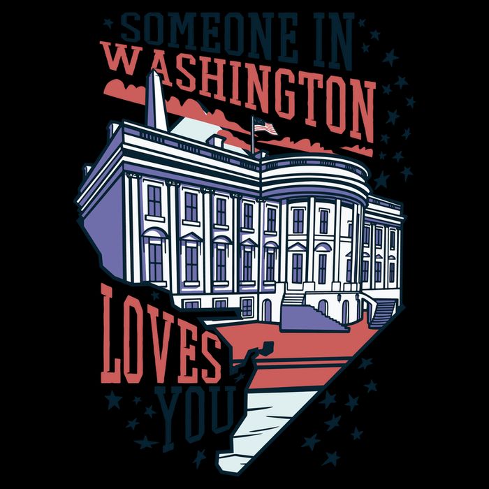Someone In Washington Loves You Gift City Backpack