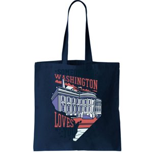 Someone In Washington Loves You Gift Tote Bag