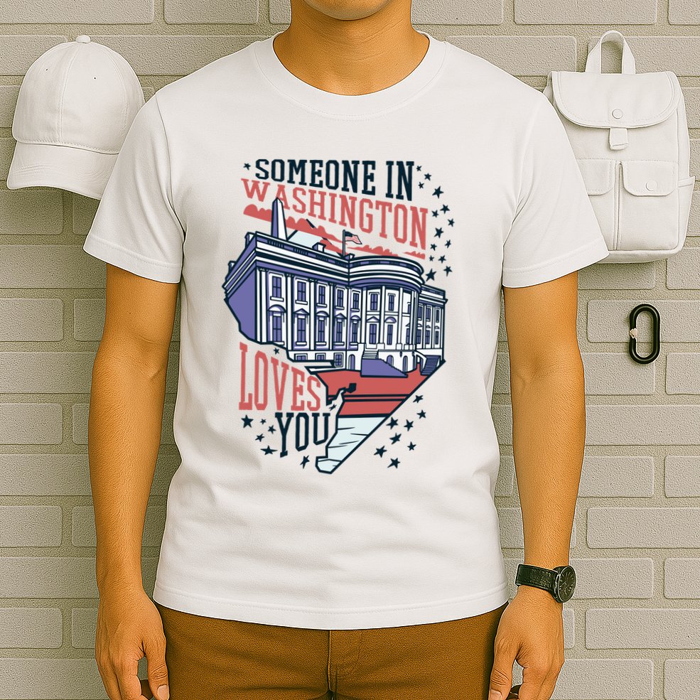 Someone In Washington Loves You Gift T-Shirt