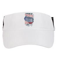 Someone In Washington Loves You Gift Adult Drive Performance Visor