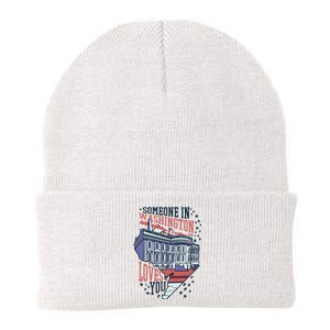 Someone In Washington Loves You Gift Knit Cap Winter Beanie