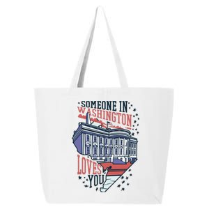 Someone In Washington Loves You Gift 25L Jumbo Tote