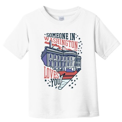 Someone In Washington Loves You Gift Toddler T-Shirt