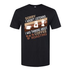 Sorry I Wasnt Coffee Roasting Retro Barista Coffee Roaster Softstyle® CVC T-Shirt