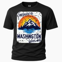 Someone In Washington Loves Me Cooling Performance Crew T-Shirt