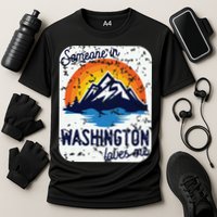 Someone In Washington Loves Me Cooling Performance Crew T-Shirt