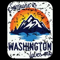 Someone In Washington Loves Me Cooling Performance Crew T-Shirt