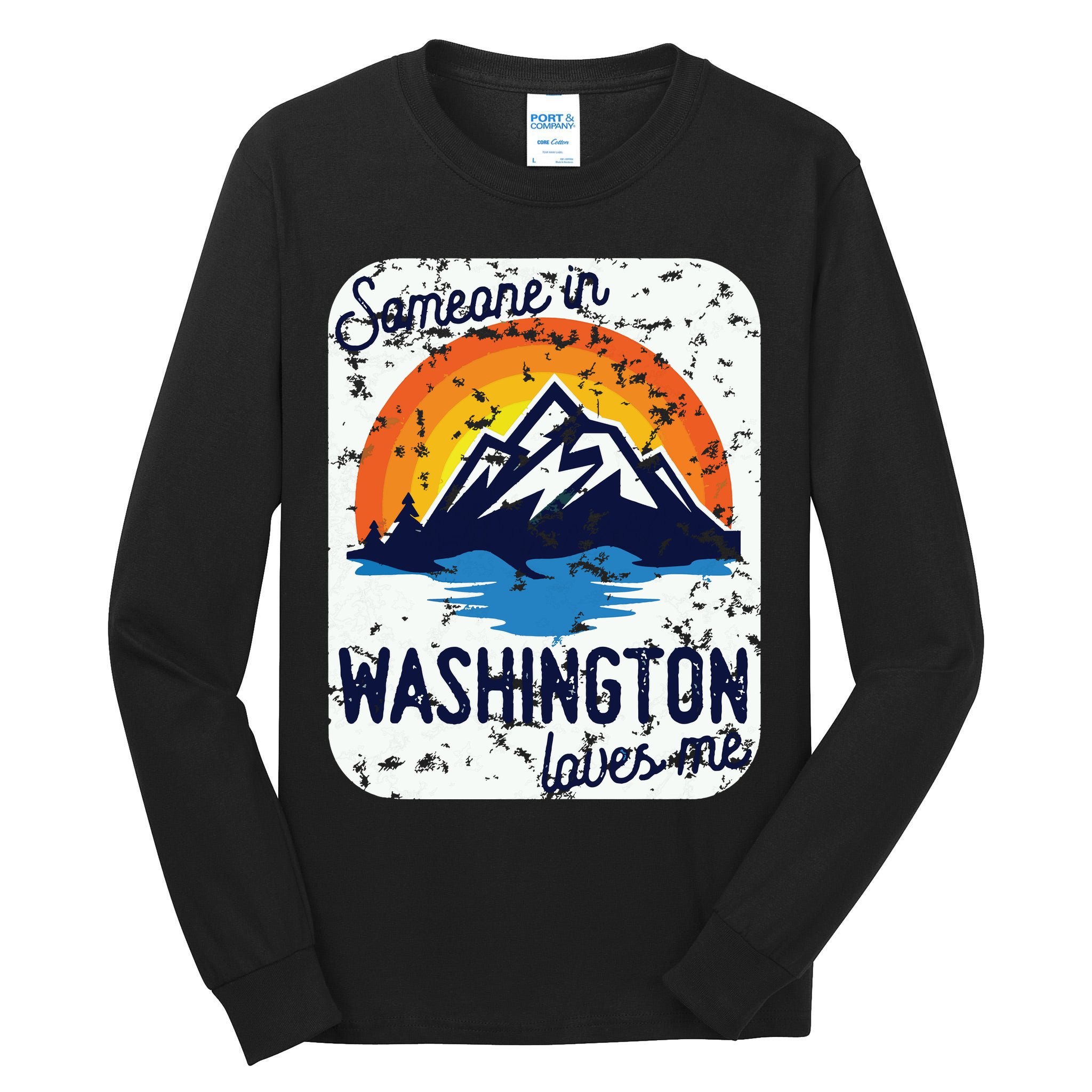 Someone In Washington Loves Me Tall Long Sleeve T-Shirt