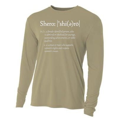 Shero International Women's Day Cooling Performance Long Sleeve Crew